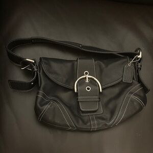 Coach Black Shoulder Bag